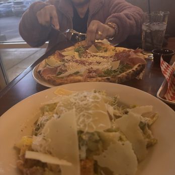 Spaghetty Western - Chunks of parm on Ceasar salad. - Italian Near Me - Las Vegas, Nevada Spaghetty Western - Chunks of parm on Ceasar salad. - Italian Near Me - Las Vegas, Nevada