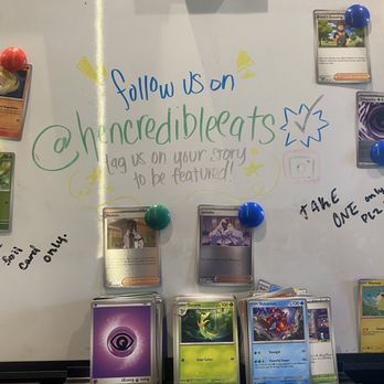 Hencredible - Pokémon board was fun to look at while they made my sandwich - Sandwiches Near Me - Las Vegas, Nevada Hencredible - Pokémon board was fun to look at while they made my sandwich - Sandwiches Near Me - Las Vegas, Nevada
