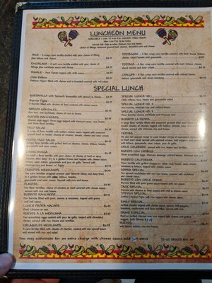 Menu photo 3 La Fiesta Fort Smith, AR Menu photo 3 La Fiesta Fort Smith, AR