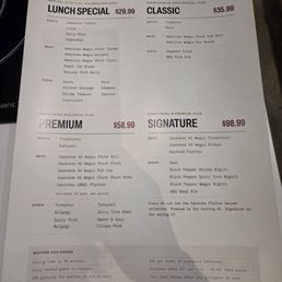 Menu Menu
