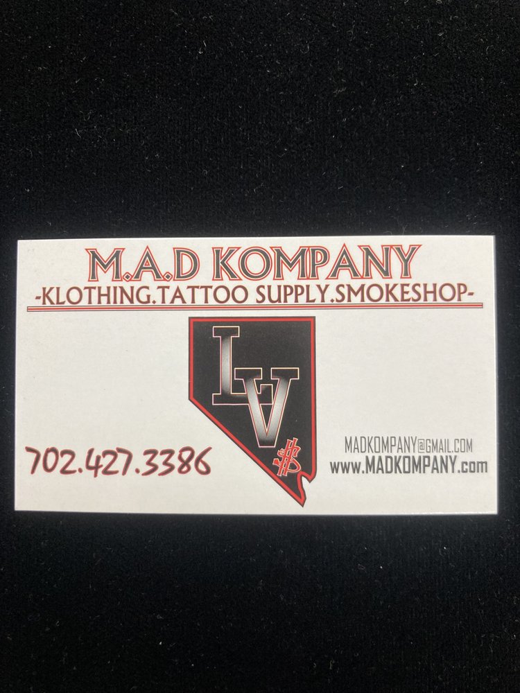 MAD KOMPANY Tattoo Supply Logo
