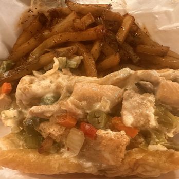 The Retro Grill - Salmon Philly - Salad Near Me - Chicago, Illinois