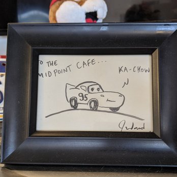 Midpoint Cafe And Gift Shop - Absolutely loved seeing this little sketch! - Cafes Near Me - Adrian, Texas Midpoint Cafe And Gift Shop - Absolutely loved seeing this little sketch! - Cafes Near Me - Adrian, Texas