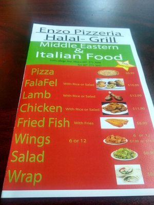 Menu photo 2 Enzo’s Pizzeria Ithaca, NY