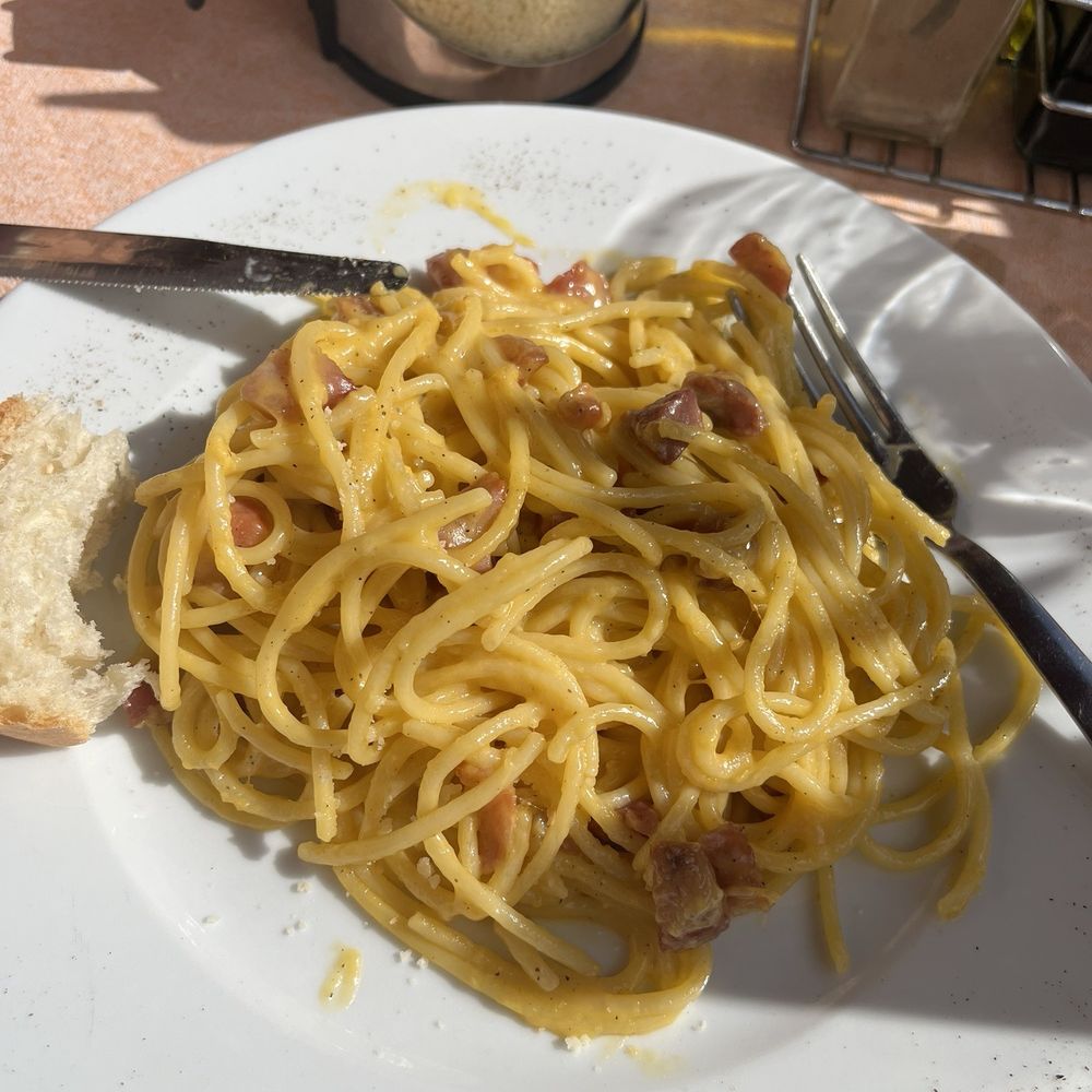 Spaghetti al carbonara