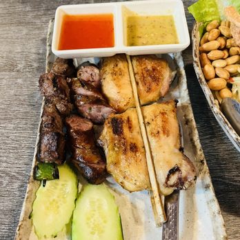 Nok’s Kitchen - Bbq mixed combo - Laotian Near Me - Westminster, California Nok’s Kitchen - Bbq mixed combo - Laotian Near Me - Westminster, California