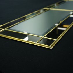 Vetreria Linea Vetro - vetrata rilegata in ottone