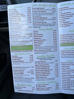 Menu photo 3 John’s Restaurant Palm Desert, CA Menu photo 3 John’s Restaurant Palm Desert, CA