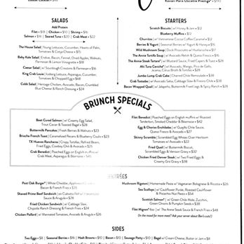 The Annie Cafe & Bar - Breakfast & Brunch Near Me - Houston, Texas The Annie Cafe & Bar - Breakfast & Brunch Near Me - Houston, Texas