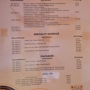 Tranquil Thai Massage - Services / Pricing - Massage Therapy Near Me - Costa Mesa, California Tranquil Thai Massage - Services / Pricing - Massage Therapy Near Me - Costa Mesa, California