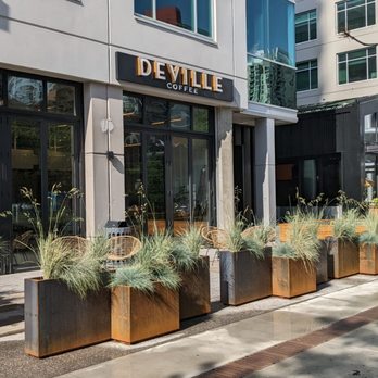 Deville Coffee - the outside of a coffeehouse - Coffee & Tea Near Me - Calgary, Alberta