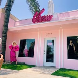 Vixen by Micheline Pitt - Our new permeant location in Magnolia Park. Shooting photos of our model Renee Olstead in new Vixen pieces.