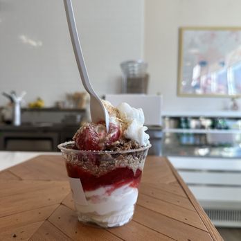 Pink Pony Soft Serve - Homemade strawberry sauce yummy - Ice Cream & Frozen Yogurt Near Me - Albuquerque, New Mexico Pink Pony Soft Serve - Homemade strawberry sauce yummy - Ice Cream & Frozen Yogurt Near Me - Albuquerque, New Mexico