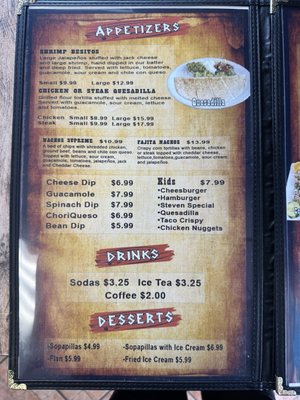 Menu photo 6 Casa Mexico Siloam Springs, AR