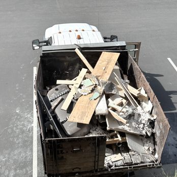 Knockout Hauling - Our Company truck loaded - Junk Removal & Hauling Near Me - North Hills, California Knockout Hauling - Our Company truck loaded - Junk Removal & Hauling Near Me - North Hills, California