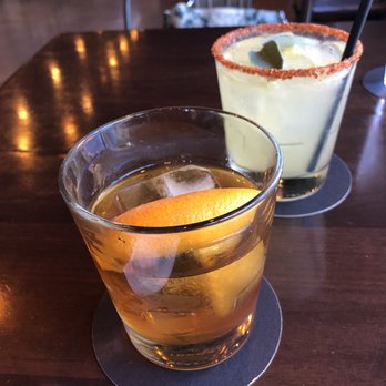 Bosscat Kitchen & Libations - My Kentucky orange blossom, so smooth (elderflower and buffalo trace). - New American Near Me - Houston, Texas