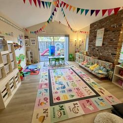 Delsa Home DayCare - Main spacious and safe daycare area for kids to interact, learn and play.