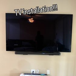 Tv installation
