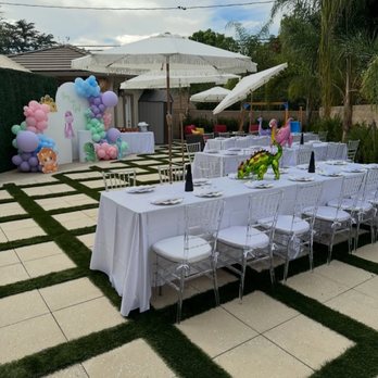 Blue Bird Uniform Event Rentals - Party Equipment Rentals Near Me - Glendale, California