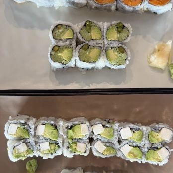 Yanagi Sushi - Sweet potato roll AAC roll Philadelphia roll (no salmon) Peanut Avo roll - Japanese Near Me - Rogers, Minnesota