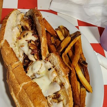 Little Italy Annapolis - Chicken cheese Steak. It's chunky chicken not sliced/chopped - Italian Near Me - Annapolis, Maryland Little Italy Annapolis - Chicken cheese Steak. It's chunky chicken not sliced/chopped - Italian Near Me - Annapolis, Maryland