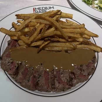 Medium Rare - Set menu of Artisan Bread, Mixed Green Salad and our Award Winning Culotte Steak & Hand-cut Fries - Desserts Near Me - New York, New York Medium Rare - Set menu of Artisan Bread, Mixed Green Salad and our Award Winning Culotte Steak & Hand-cut Fries - Desserts Near Me - New York, New York