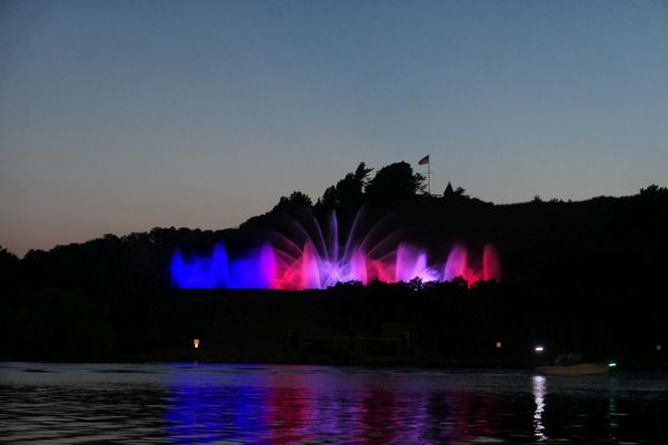 Grand Haven Musical Fountain by null