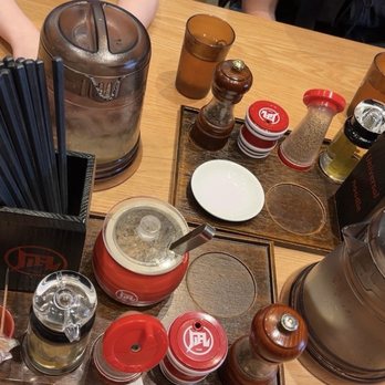 Ramen Nagi - The table setup - Ramen Near Me - Costa Mesa, California