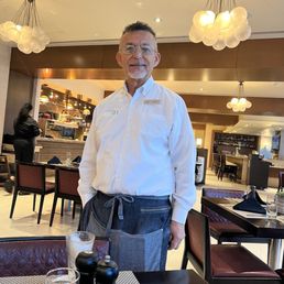 Our waiter was excellent as in the best you can get!!