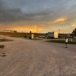 Heartland RV Park & Cabins - Rainbow at RV park.