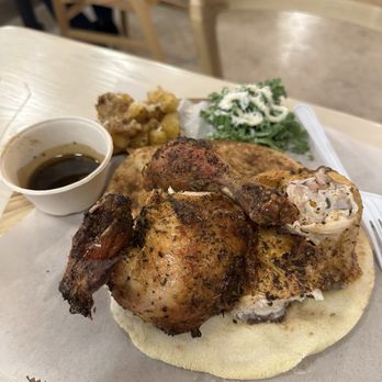 Stanzione Pizza - 1/2 rotisserie chicken - Pizza Near Me - Miami, Florida Stanzione Pizza - 1/2 rotisserie chicken - Pizza Near Me - Miami, Florida