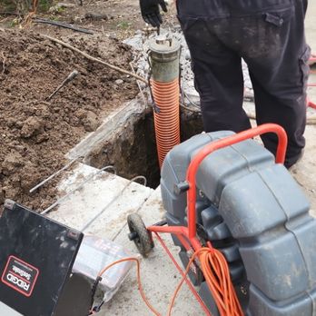 Hotline Plumbing & Rooter - Drain Sewer line (linner) from side walk to city channel - Plumbing Near Me Hotline Plumbing & Rooter - Drain Sewer line (linner) from side walk to city channel - Plumbing Near Me
