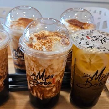 MissBoba - Brown Sugar Boba Creme Brulee Fresh Milk and Honey Lemon Green Tea - Bubble Tea Near Me - Kent, Washington MissBoba - Brown Sugar Boba Creme Brulee Fresh Milk and Honey Lemon Green Tea - Bubble Tea Near Me - Kent, Washington