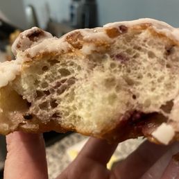 Blueberry fritter Blueberry fritter