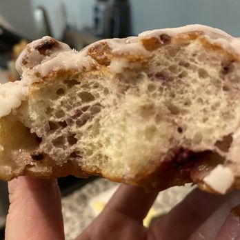 Beyond Amazing Donuts - Blueberry fritter - Donuts Near Me - Charlotte, North Carolina Beyond Amazing Donuts - Blueberry fritter - Donuts Near Me - Charlotte, North Carolina