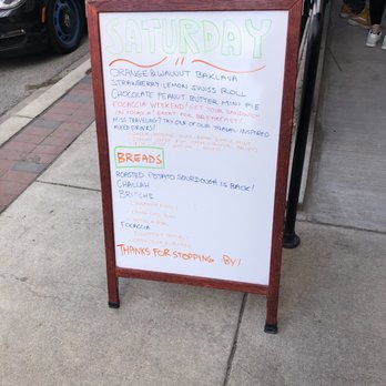 Ovenbird Bakery - Today's specials (03/06) - Bakeries Near Me - Baltimore, Maryland
