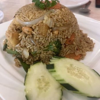 My Thai and Vegan - Vegan Pineapple Fried Rice 3/10 - Thai Near Me - Irving, Texas My Thai and Vegan - Vegan Pineapple Fried Rice 3/10 - Thai Near Me - Irving, Texas