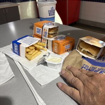 White Castle - Cheeseburger sliders - Burgers Near Me - Jean, Nevada