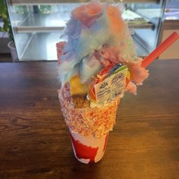 The strawberry shortcake freak shake was amazing as well as customer service definitly Gt come back The strawberry shortcake freak shake was amazing as well as customer service definitly Gt come back