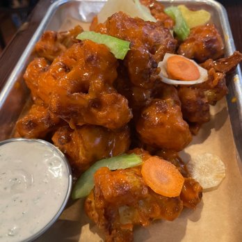 Craft Roots - Buffalo Cauliflower bites - Bars Near Me - Morgan Hill, California Craft Roots - Buffalo Cauliflower bites - Bars Near Me - Morgan Hill, California