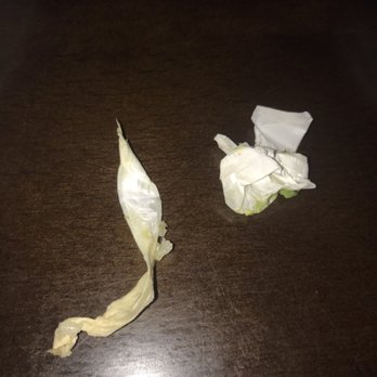 Super Ninja - These are the wrappers we found in our sushi - Japanese Near Me - Virginia Beach, Virginia