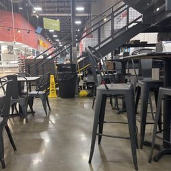 Martin's Super Market - Lower seating area