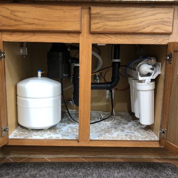 Goode Plumbing - Reverse Osmosis system under the sink. - Plumbing Near Me - Clovis, California