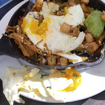 Hash Kitchen - Eggs over medium came hard (bottom eggs), 2nd set also came hard (top of hash) - Breakfast & Brunch Near Me - Peoria, Arizona Hash Kitchen - Eggs over medium came hard (bottom eggs), 2nd set also came hard (top of hash) - Breakfast & Brunch Near Me - Peoria, Arizona