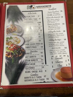 Menu photo 5 Mi Ranchito Reno, NV Menu photo 5 Mi Ranchito Reno, NV