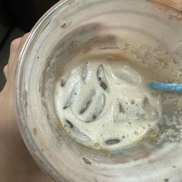 hair in my coffee :( hair in my coffee :(