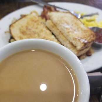 First Watch - Coffee and toast scrambled eggs and bacon. Yummo - Breakfast & Brunch Near Me - Overland Park, Kansas First Watch - Coffee and toast scrambled eggs and bacon. Yummo - Breakfast & Brunch Near Me - Overland Park, Kansas