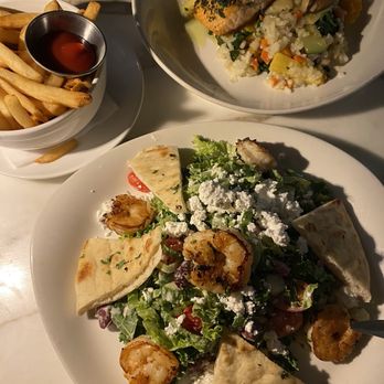 The Table - Shrimp Caesar Greek , Seasonal Salmon , fries - Salad Near Me - Jersey City, New Jersey