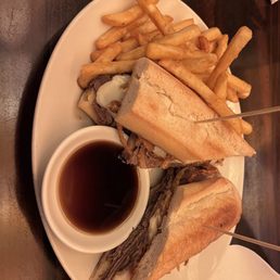 French Dip with Fries French Dip with Fries