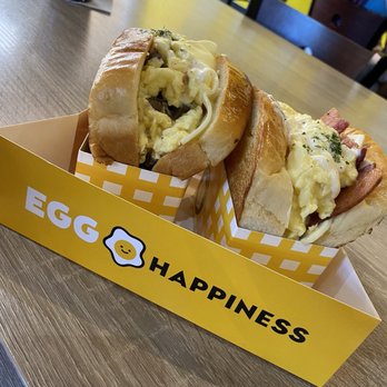 Egg Happiness - Bulgolgi and egg, bacon and egg - Korean Near Me - Dublin, California